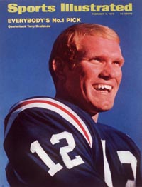 Terry Bradshaw on cover of Sports Illustrated
